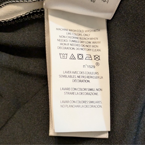 Ralph Lauren RLX Golf Dress Women's Medium Black Sleeveless 1/4 Zip Stripe - Picture 10 of 10